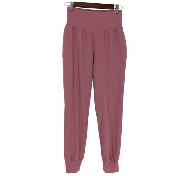 Athleta Women's Salutation Jogger in Light Pink size SP comfortable soft pockets - Picture 3 of 16